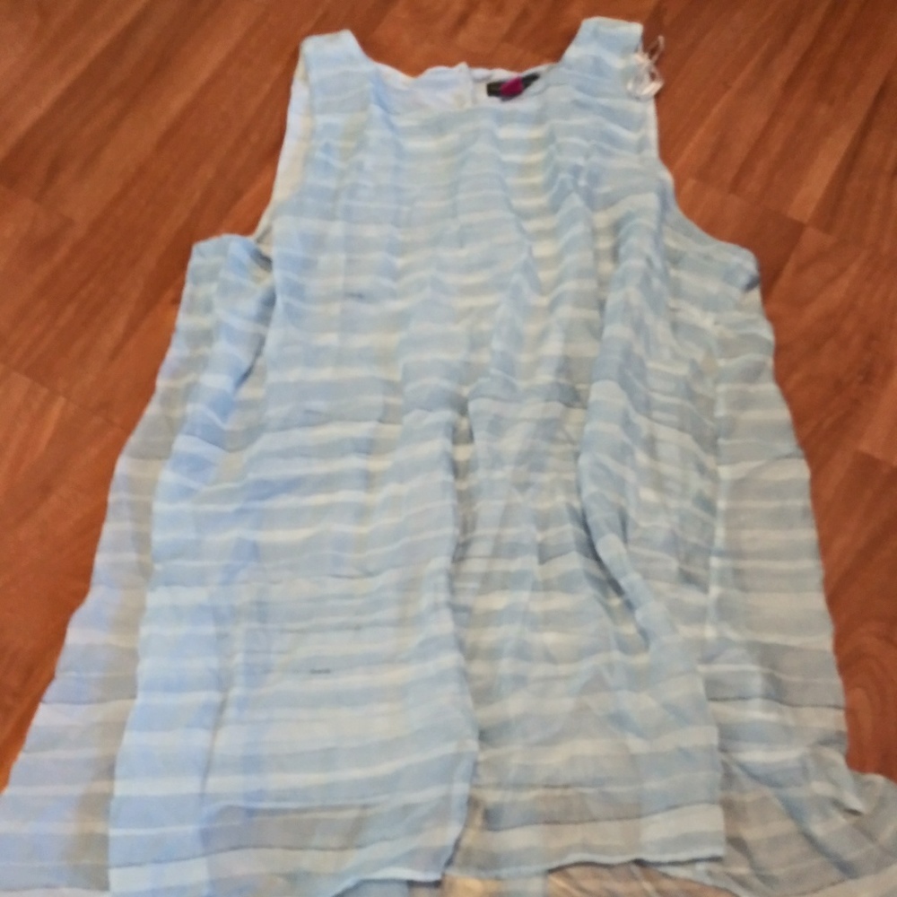 Vince camuto babydoll tank